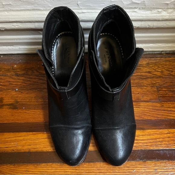 Rag & Bone Harrow Bootie Black size 38.5 8/8.5 - Picture 2 of 10